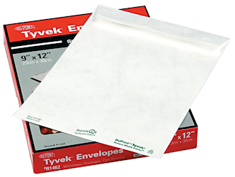 ENVELOPES, CATALOG, SELF SEAL, 9" X 12", WHITE, 50/CT LARGE